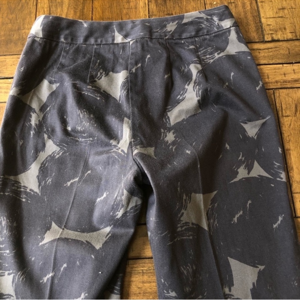 Boden Gray Cropped Ankle Pants size 2 - Picture 4 of 8